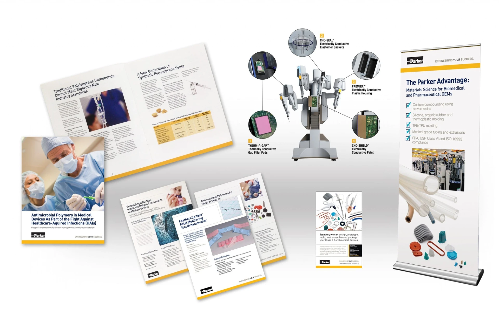 PH Life Sciences Collage_rev parker hannifin life sciences