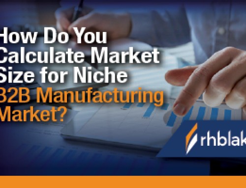 How do you estimate market size for niche b2b manufacturing segments?